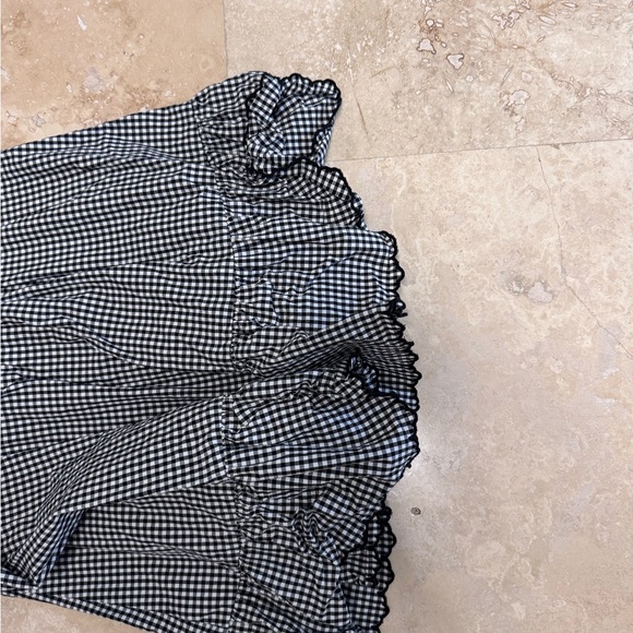 Black and White Smocked Midi Sundress - Rails - Picture 3 of 5